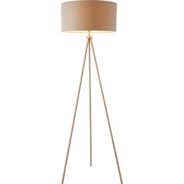 Endon 66987 - Gulvlampe TRI 1xE27/60W/230V beige