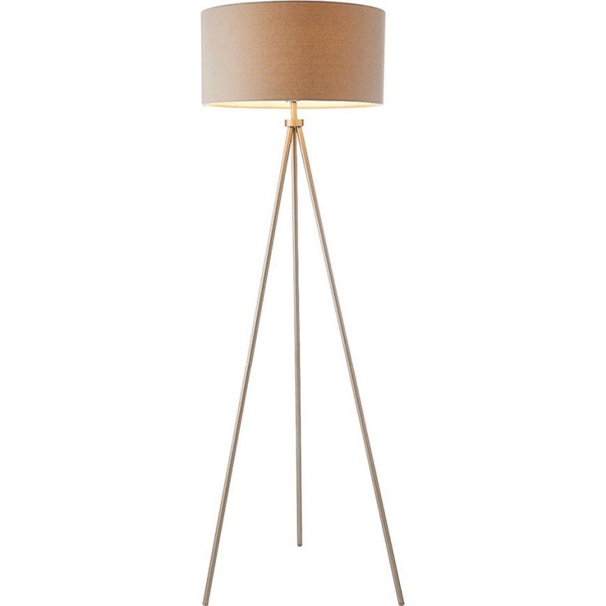 Endon 66987 - Gulvlampe TRI 1xE27/60W/230V beige