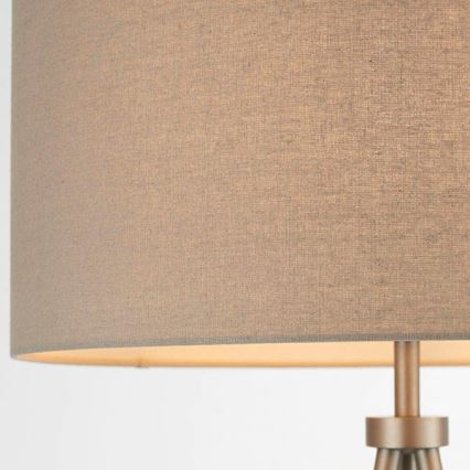 Endon 66987 - Gulvlampe TRI 1xE27/60W/230V beige