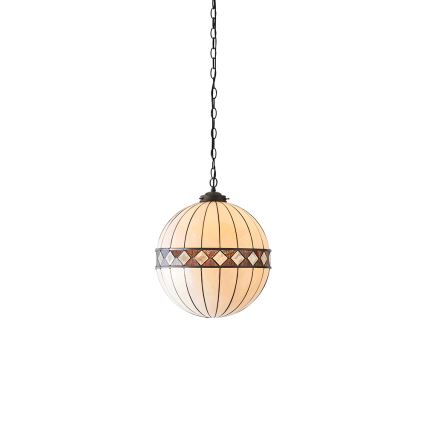 Endon 67045 - Pendel med kædeophæng FARGO 1xE27/60W/230V diameter 40 cm