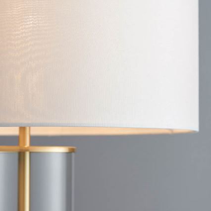 Endon 68802 - Dæmpbar touch-bordlampe LESSINA 1xE27/10W/230V guld/hvid