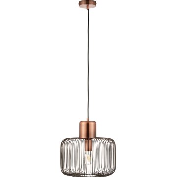 Endon 68986 - Pendel med wire NICOLA 1xE27/40W/230V kobberfarvet