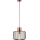 Endon 68986 - Pendel med wire NICOLA 1xE27/40W/230V kobberfarvet
