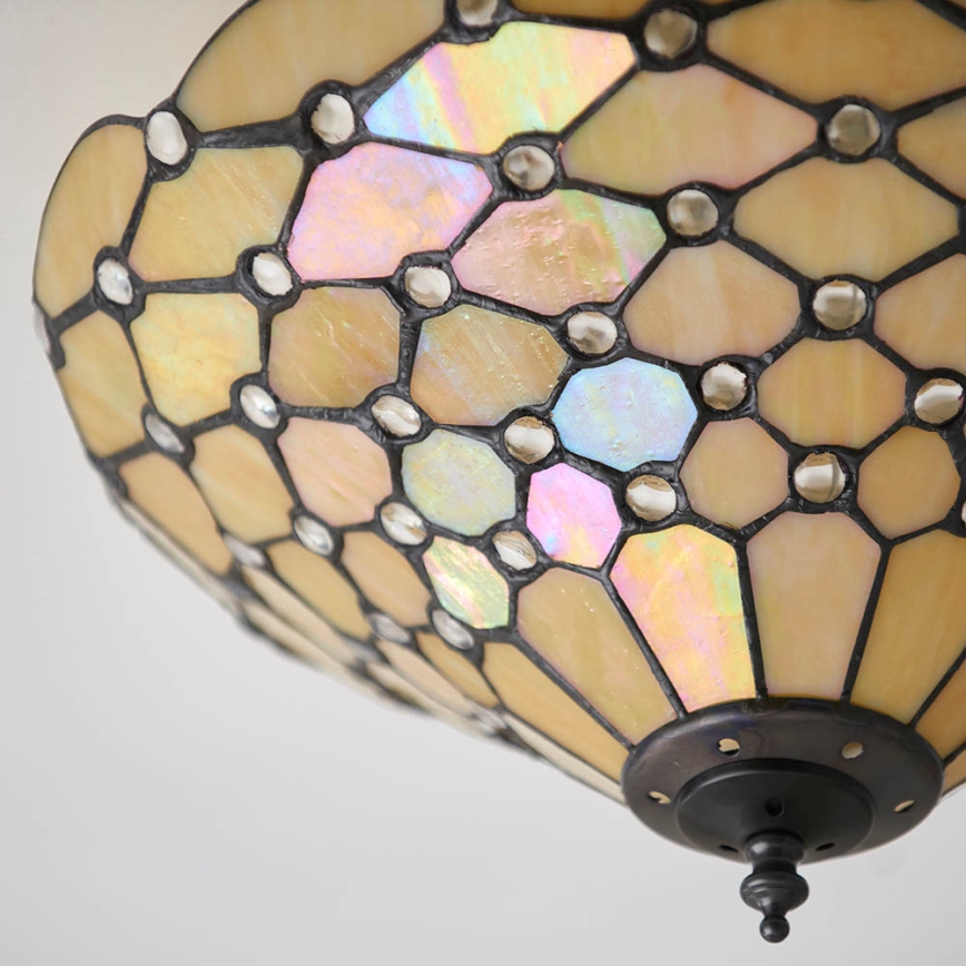 Endon 70242 - Loftlampe PEARL 2xE27/60W/230V diameter 37 cm