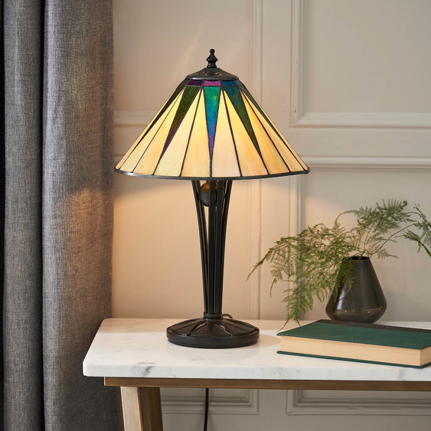 Endon 70367 - Bordlampe DARK STAR 1xE14/40W/230V diameter 30 cm