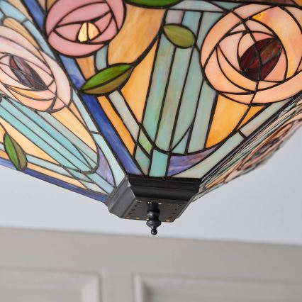 Endon 70698 - Loftlampe WILLOW 2xE27/60W/230V