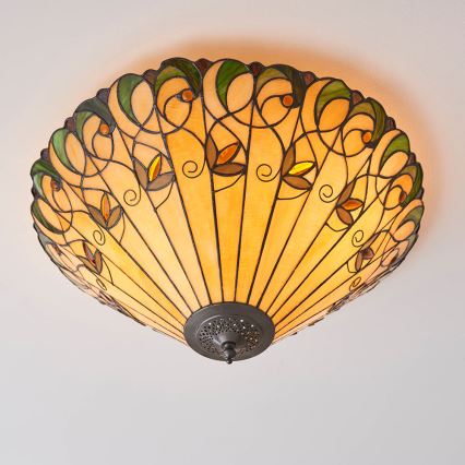 Endon 70706 - Loftlampe JAMELIA 2xE27/60W/230V diameter 50 cm