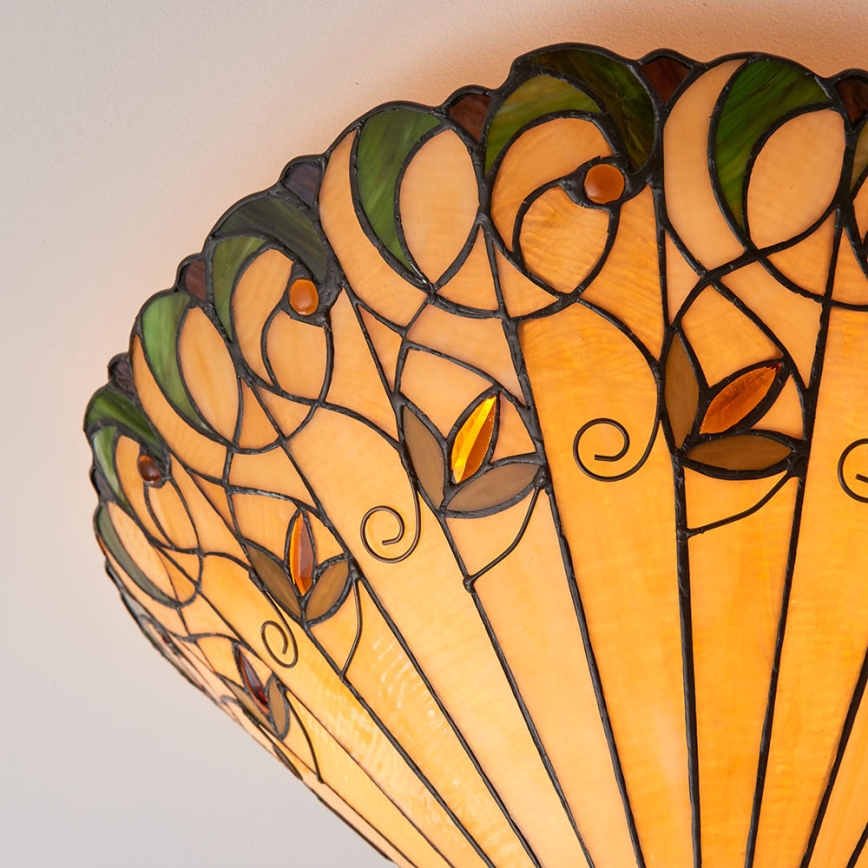 Endon 70706 - Loftlampe JAMELIA 2xE27/60W/230V diameter 50 cm