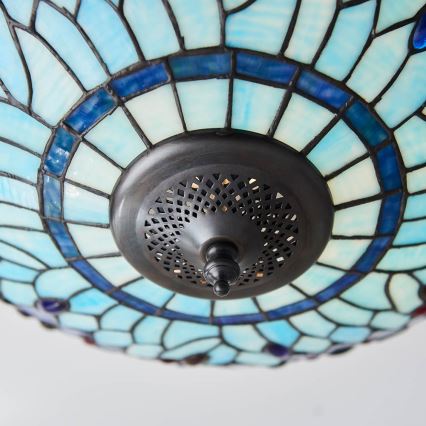 Endon 70722 - Loftlampe GULDSMED 2xE27/60W/230V diameter 41 cm