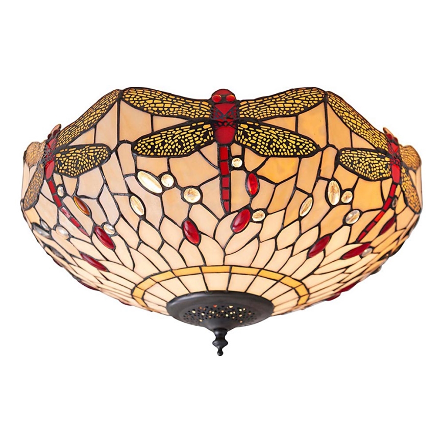 Endon 70723 - Loftlampe GULDSMED 2xE27/60W/230V diameter 41 cm