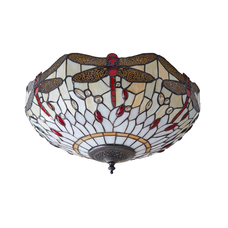 Endon 70723 - Loftlampe GULDSMED 2xE27/60W/230V diameter 41 cm