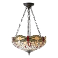 Endon 70759 - Kædeophængt lysekrone DRAGONFLY 3xE27/60W/230V Ø 41 cm