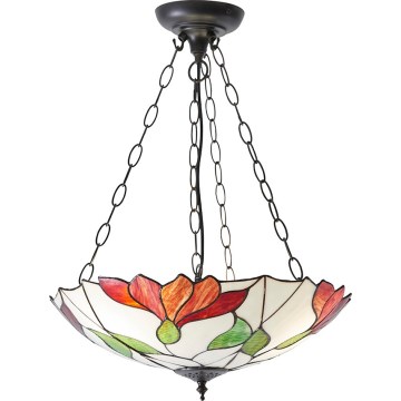 Endon 70946 - Pendel med kædeophæng BOTANICA 3xE27/60W/230V diameter 45 cm