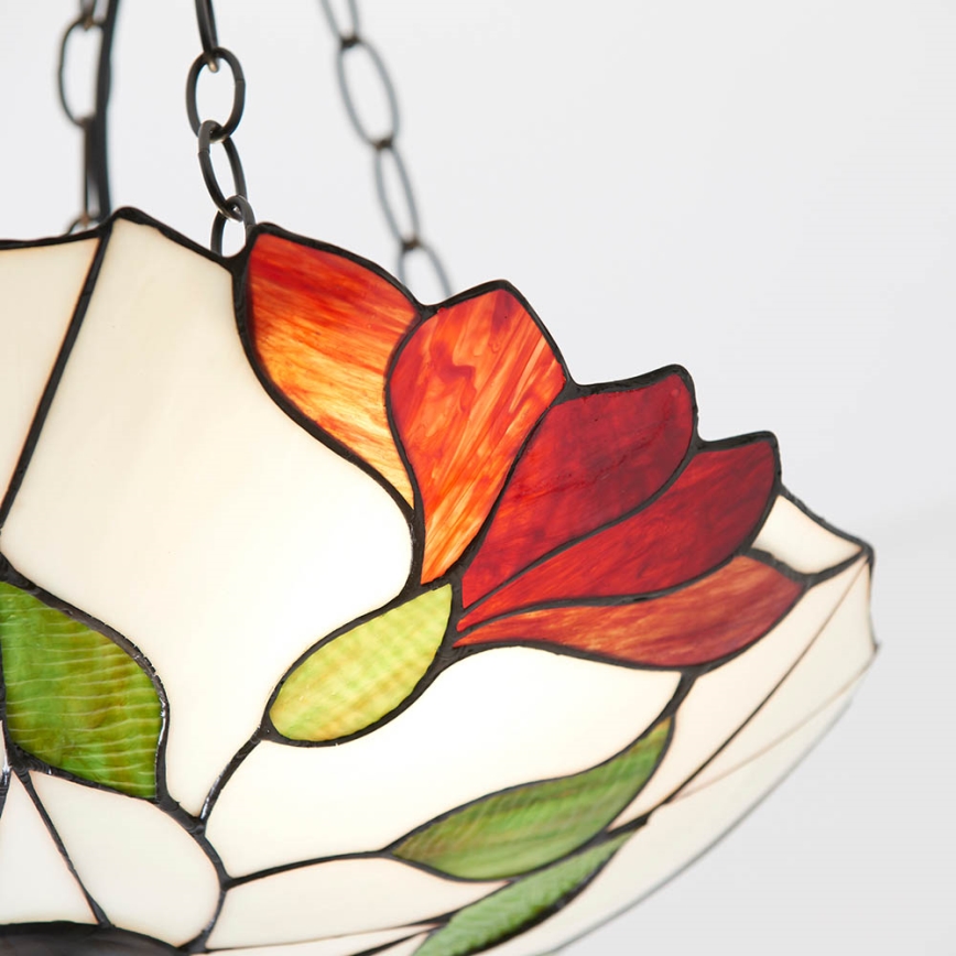 Endon 70946 - Pendel med kædeophæng BOTANICA 3xE27/60W/230V diameter 45 cm