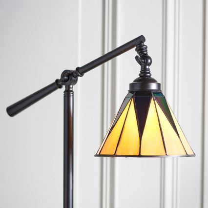 Endon 74355 - Gulvlampe DARK STAR 1xE14/40W/230V