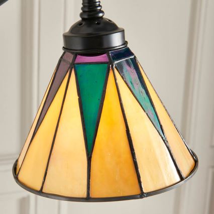 Endon 74355 - Gulvlampe DARK STAR 1xE14/40W/230V
