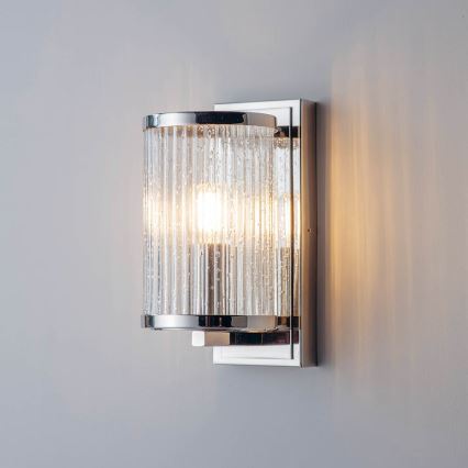 Endon 76259 - Væglampe EASTON 1xE14/6W/230V skinnende krom