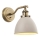 Endon 76330 - Vægspot FRANKLIN 1xE14/40W/230V messing/taupe