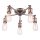Endon 76336 - Spotlampe HAL 5xE27/10W/230V bronze/kobber