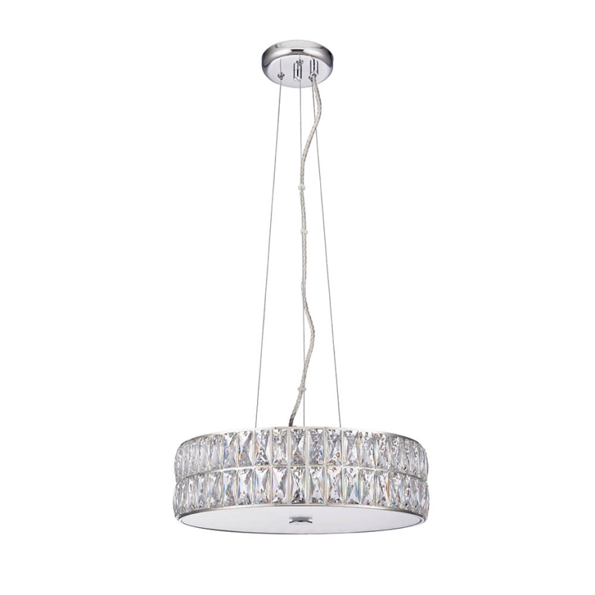 Endon 76513 - LED-pendel på wire VERINA 5xLED/5W/230V, poleret krom