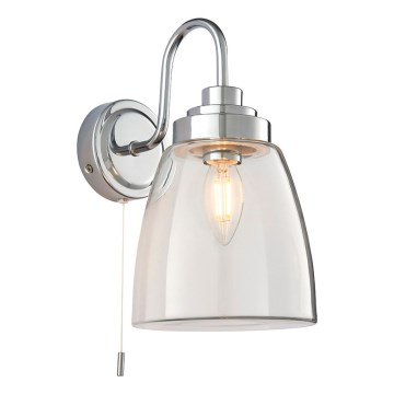 Endon 77088 - Badeværelses væglampe ASHBURY 1xE14/4W/230V IP44 blank krom