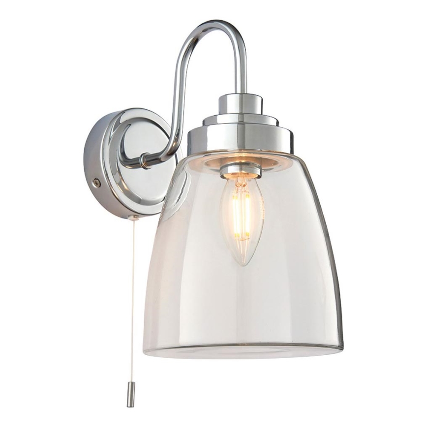 Endon 77088 - Badeværelses væglampe ASHBURY 1xE14/4W/230V IP44 blank krom