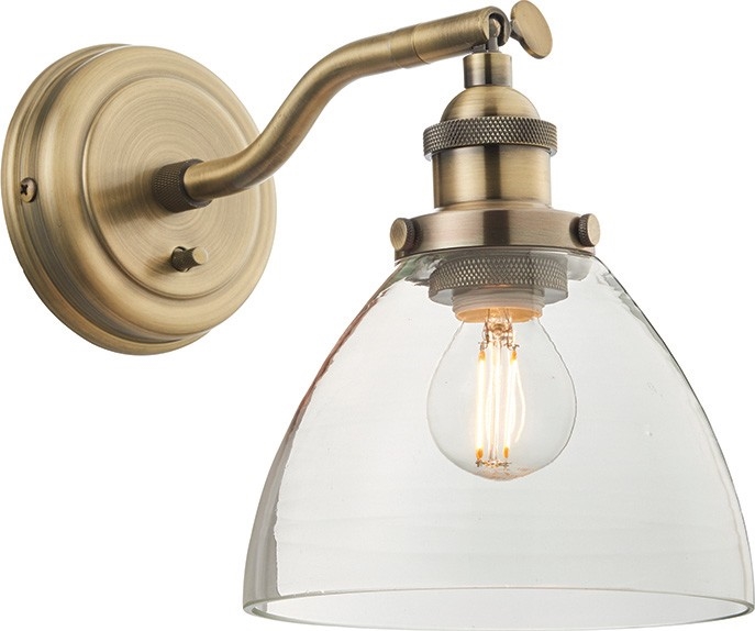 Endon 77273 - Vægspot HANSEN 1xE14/40W/230V messing
