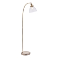 Endon 77860 - Gulvlampe HANSEN 1xE27/40W/230V messing