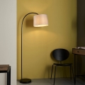 Endon 78163 - Gulvlampe CARLSON 1xE27/60W/230V grå/sort