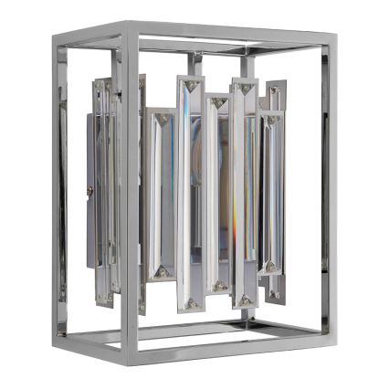 Endon 81932 - Væglampe ACADIA 1xE14/40W/230V poleret krom