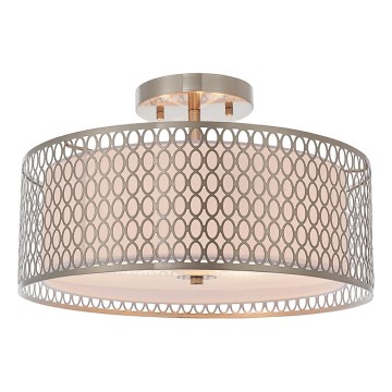 Endon 81966 - Loftlampe CORDERO 3xE27/10W/230V mat krom