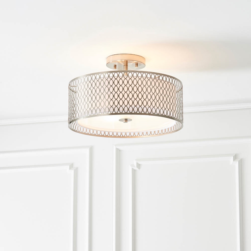 Endon 81966 - Loftlampe CORDERO 3xE27/10W/230V mat krom
