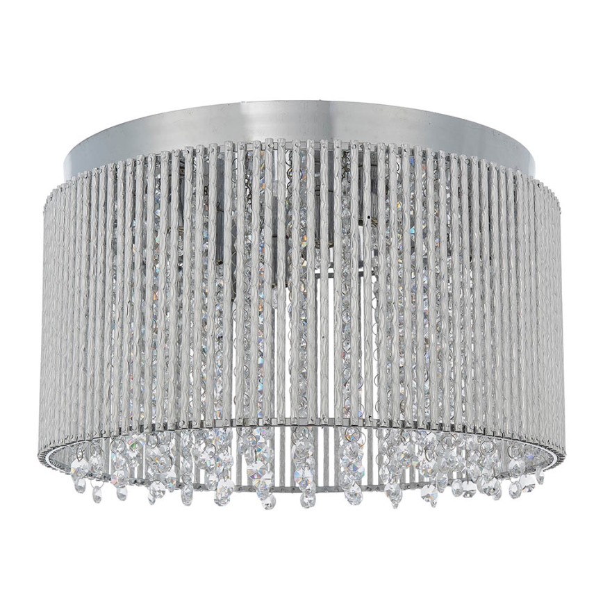 Endon 81980 - Loftlampe i krystal GALINA 10xG9/25W/230V mat krom