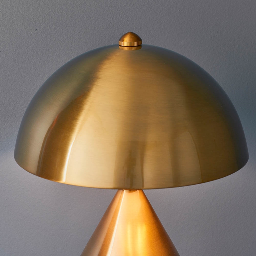 Endon 90522 - Bordlampe NOVA 1xE27/60W/230V messing