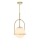 Endon 90844 - Loftlampe på stang ONTARIO 1xE27/10W/230V messing