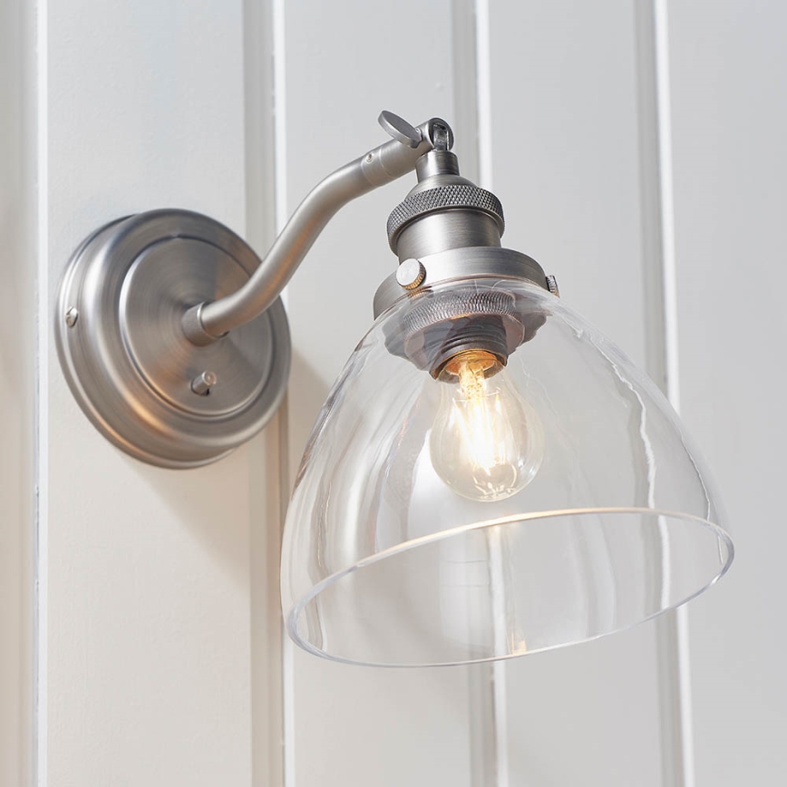 Endon 91739 - Væghængt spotlampe HANSEN 1xE14/40W/230V mat krom