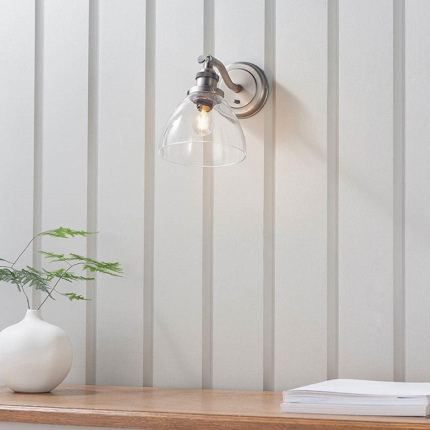 Endon 91739 - Væghængt spotlampe HANSEN 1xE14/40W/230V mat krom