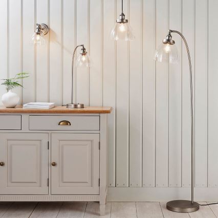 Endon 91739 - Væghængt spotlampe HANSEN 1xE14/40W/230V mat krom