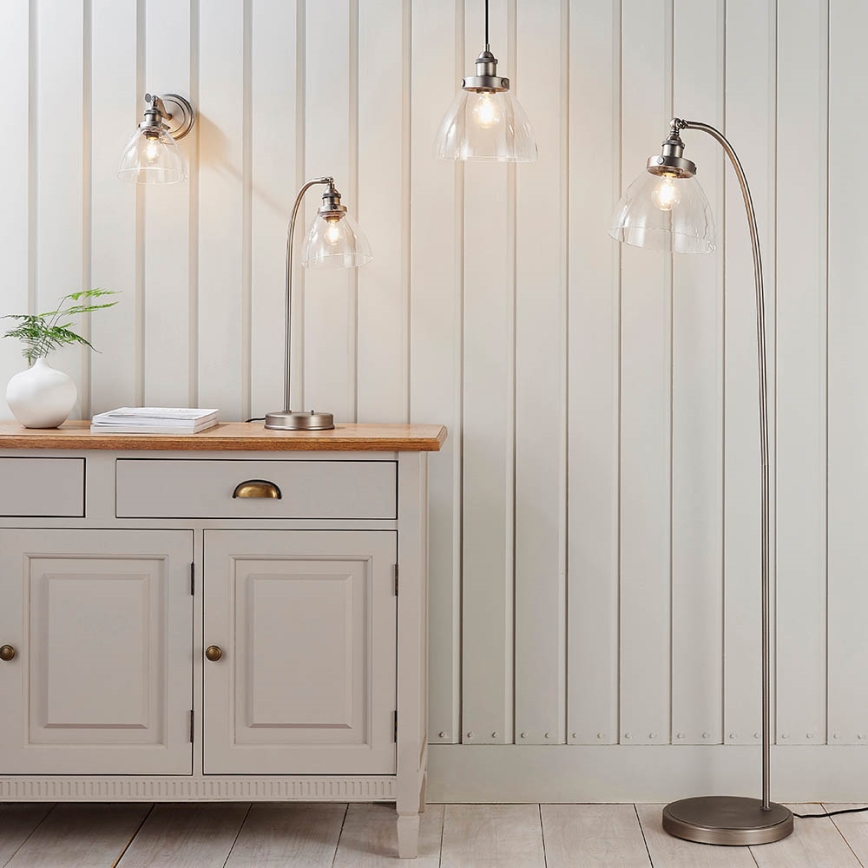 Endon 91739 - Væghængt spotlampe HANSEN 1xE14/40W/230V mat krom