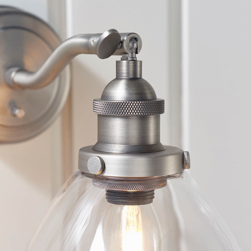 Endon 91739 - Væghængt spotlampe HANSEN 1xE14/40W/230V mat krom