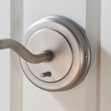 Endon 91739 - Væghængt spotlampe HANSEN 1xE14/40W/230V mat krom