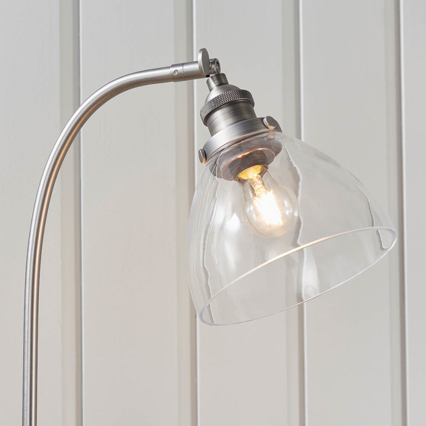 Endon 91740 - Bordlampe HANSEN 1xE14/40W/230V mat krom