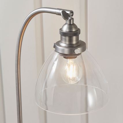 Endon 91740 - Bordlampe HANSEN 1xE14/40W/230V mat krom