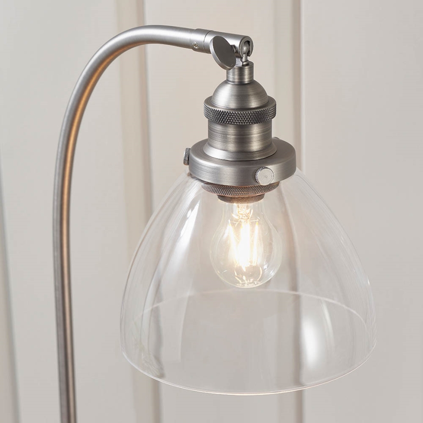 Endon 91740 - Bordlampe HANSEN 1xE14/40W/230V mat krom