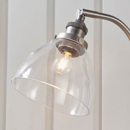 Endon 91740 - Bordlampe HANSEN 1xE14/40W/230V mat krom