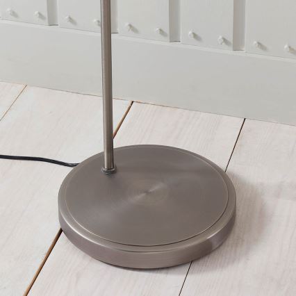 Endon 91741 - Gulvlampe HANSEN 1xE27/40W/230V mat krom