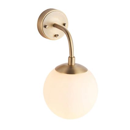 Endon 91892 - Væglampe ONTARIO 1xE14/7W/230V messing