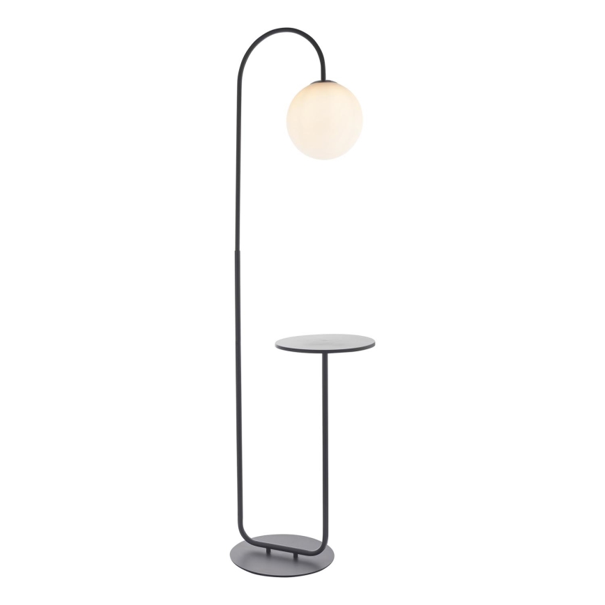 Endon 92424 - Gulvlampe HALO 1xE14/7W/230V, sort