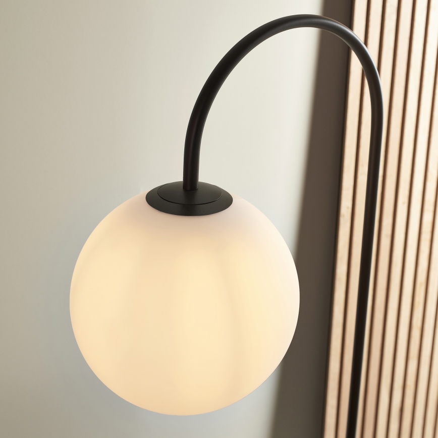 Endon 92424 - Gulvlampe HALO 1xE14/7W/230V, sort