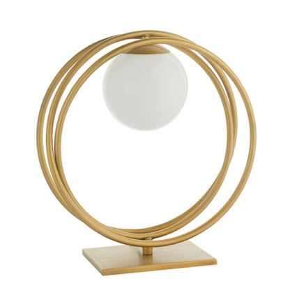 Endon 92491 - Bordlampe EMILIO 1xG9/3W/230V guld/hvid